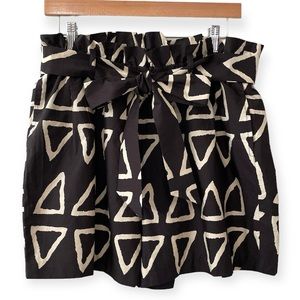 Corey Lynn Halter Anthropologie Alexa Paperbag Waist Shorts Large